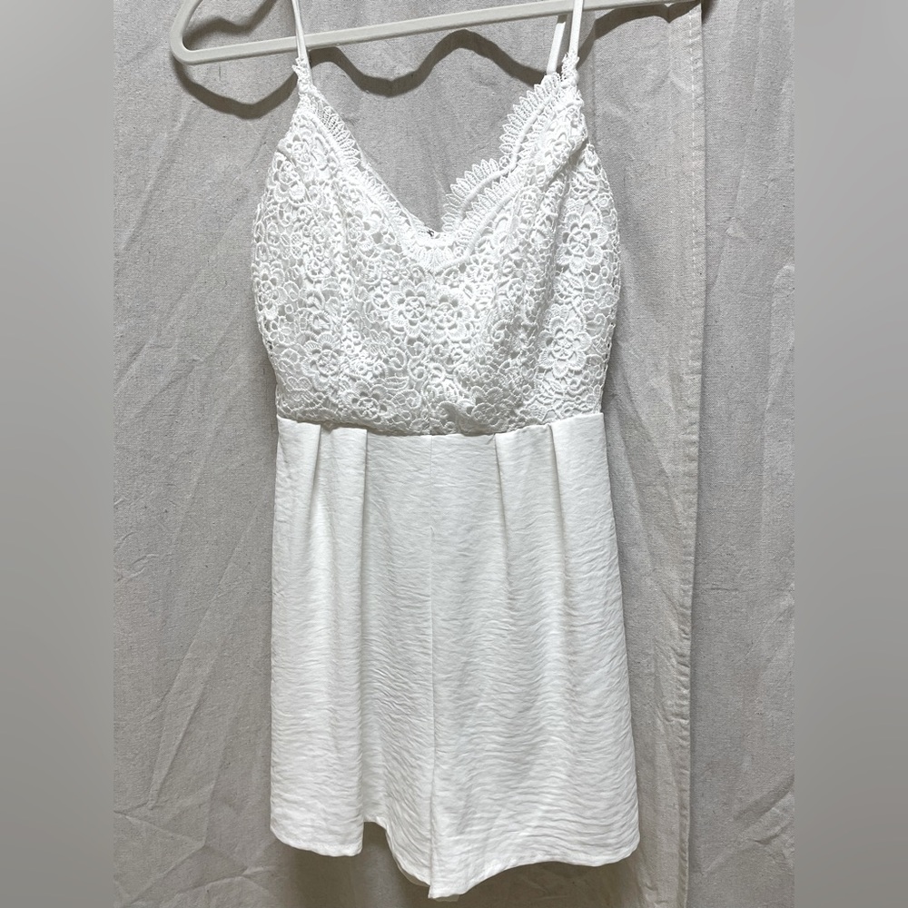 Forever21 white romper